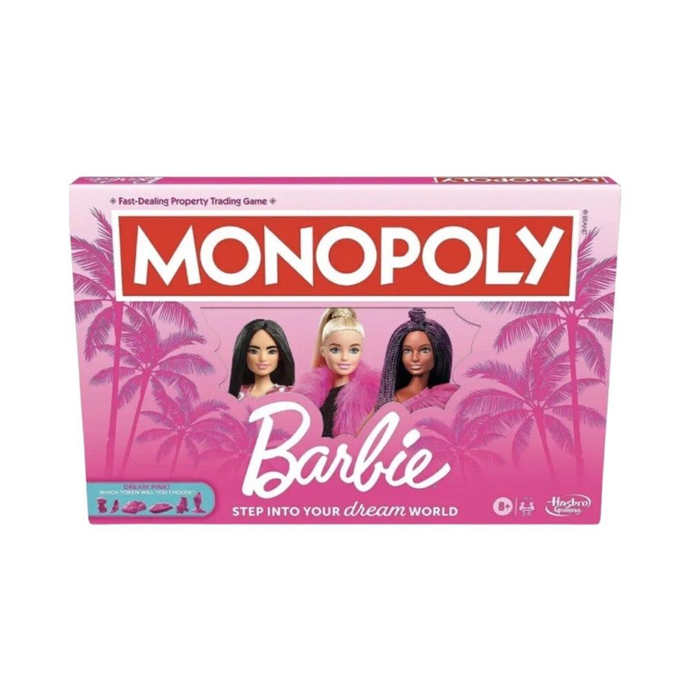 MONOPOLY BARBIE THE MOVIE EDITION GAME BOARD NEw 2023 USA/CHINA